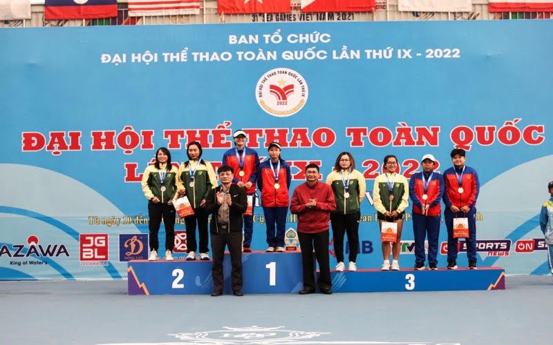 Môn Quần vợt khép lại một kì Đại hội thành công